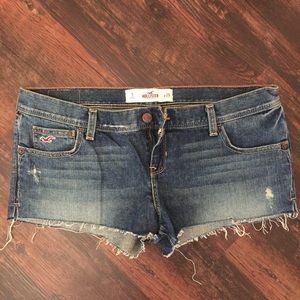 Hollister jean shorts