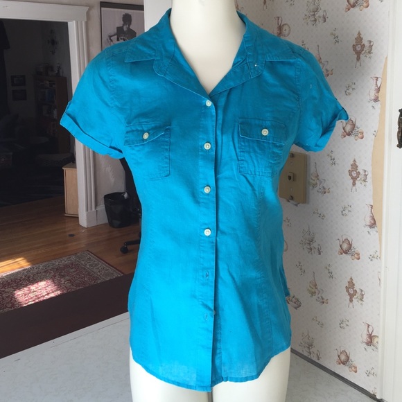 NWT Old Navy Short sleeve Button Down