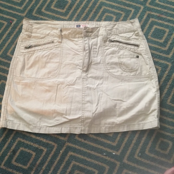 Tan skort size 12