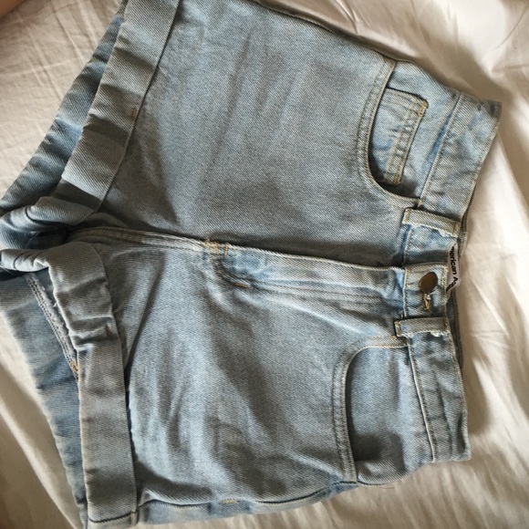 American Apparel high wasted shorts