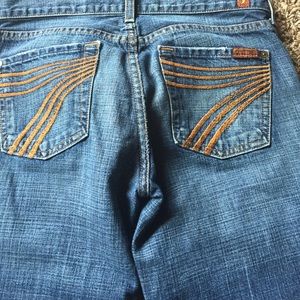 7 for all Mankind Dojo Jeans. Size 26.