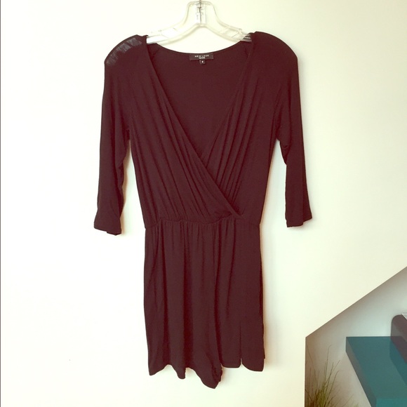 Black Romper ASOS Petite
