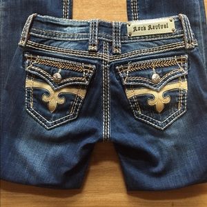 Rock revival Capri jeans