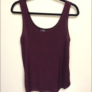 burgundy Sam Edelmen tank top