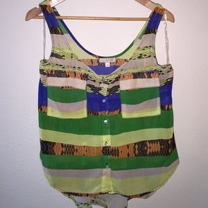Gianni Bini sheer tank top