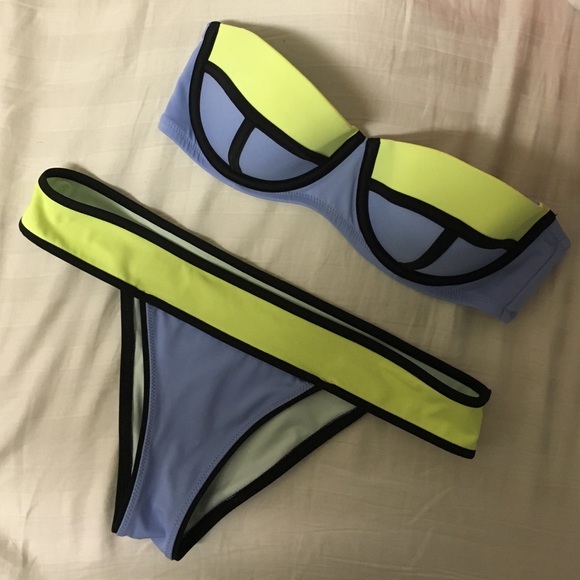 Color block Bandeau and Itsy Bottoms