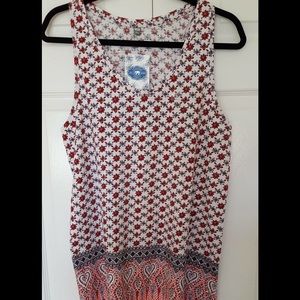 Floral Paisley Tank Top NWT