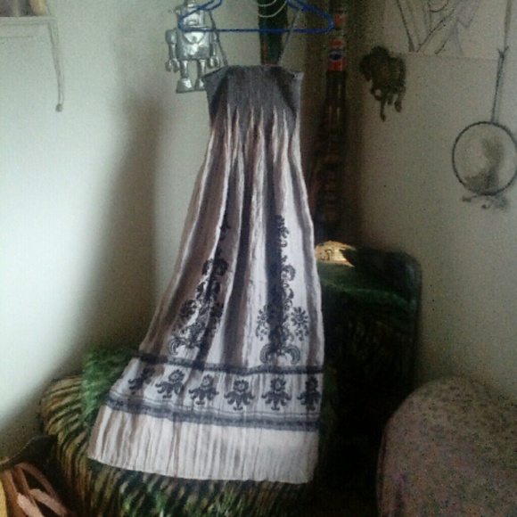 Long, flowy dress