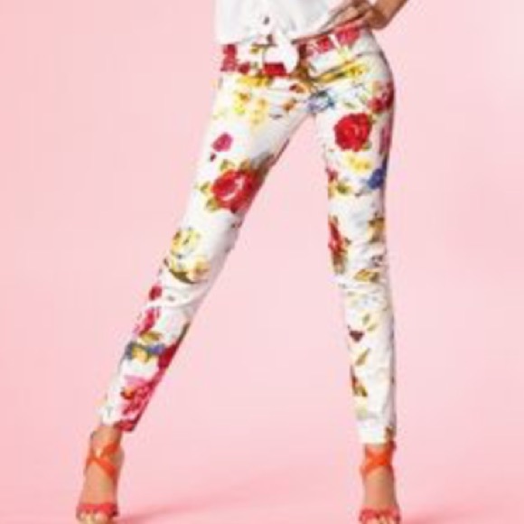 Boston Proper Floral Pants