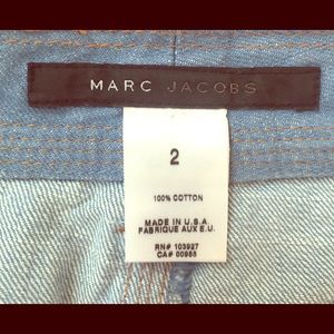 Marc Jacobs 70's style, flare, denim, midi skirt.