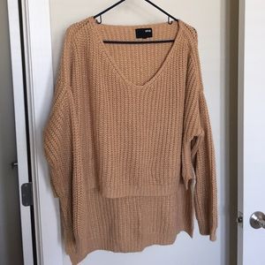 Camel sweater