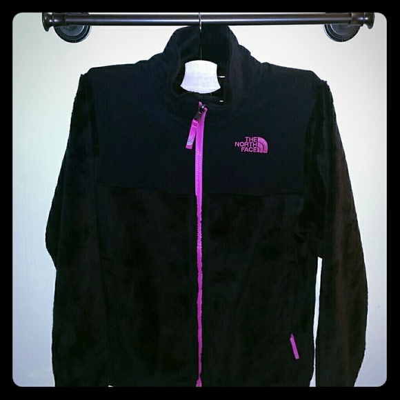 North Face furry jacket