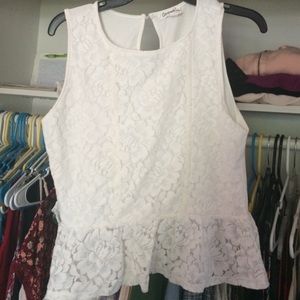 Peplum top