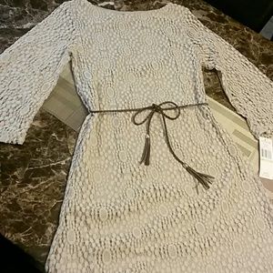 CROCHET BELL SLEEVE DRESS! SZ 4 Nwt