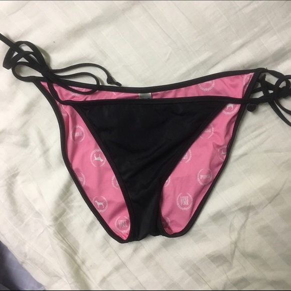 Ruched Back Tied Bikini Bottom