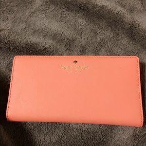 Kate spade wallet in guava
