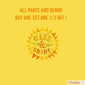 BOGO 1/2 off!