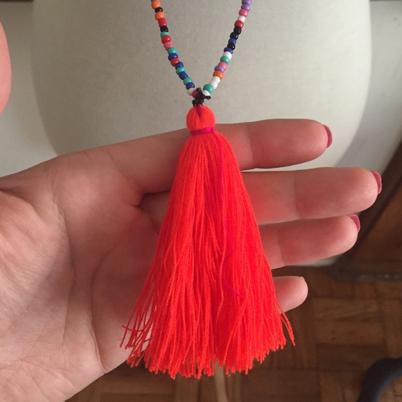 Jewelry - Beaded necklace with tassel Jewelry - Beaded necklace with tassel