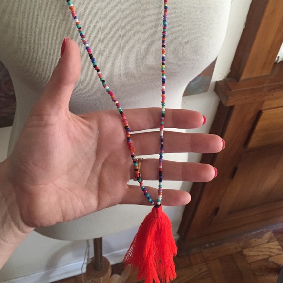 Jewelry - Beaded necklace with tassel Jewelry - Beaded necklace with tassel