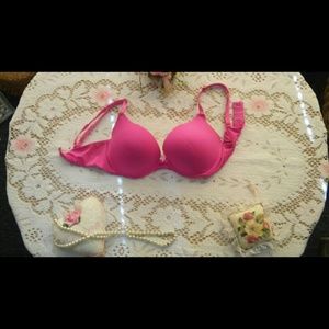 Hot Pink Bra
