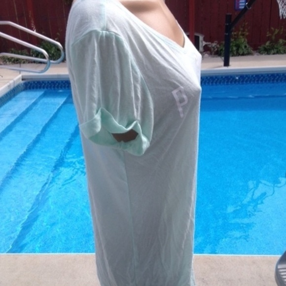 Victoria's Secret Pink Backless Graphic Tshirt - Picture 3 of 5