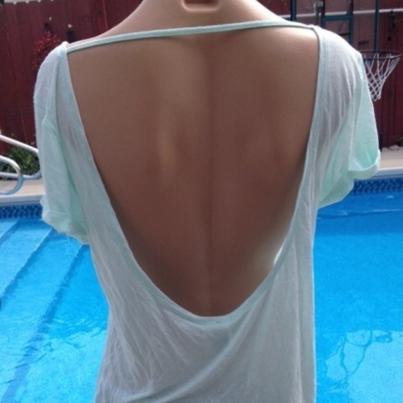 Victoria's Secret Pink Backless Graphic Tshirt - Picture 5 of 5