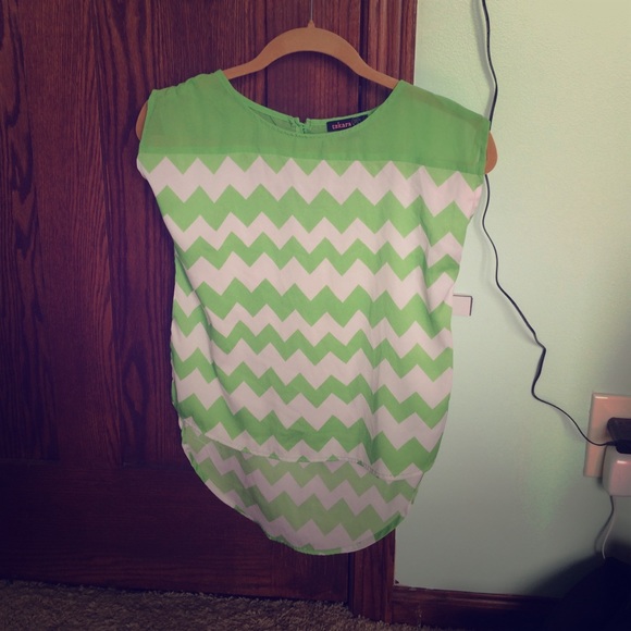 High-Low Girls Chiffon Top