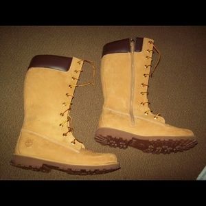Tall Timberland Boots sz 8 women's