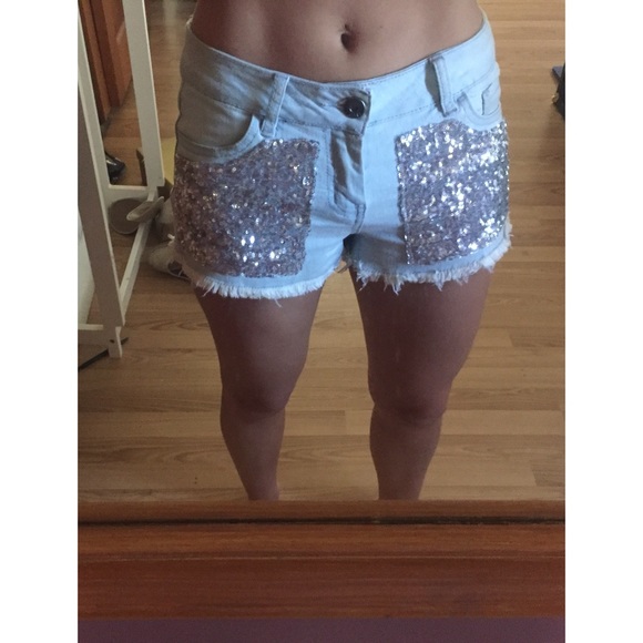 Sequence Denim Shorts - Picture 2 of 4