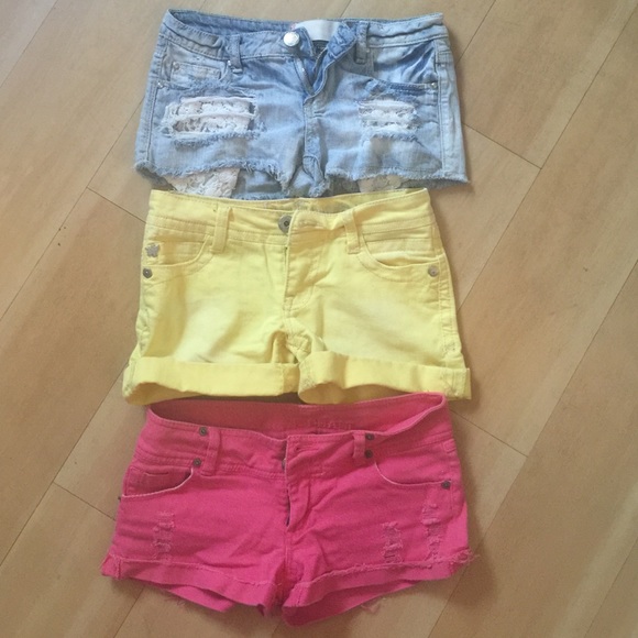 Jean Shorts Bundle. Size 0.