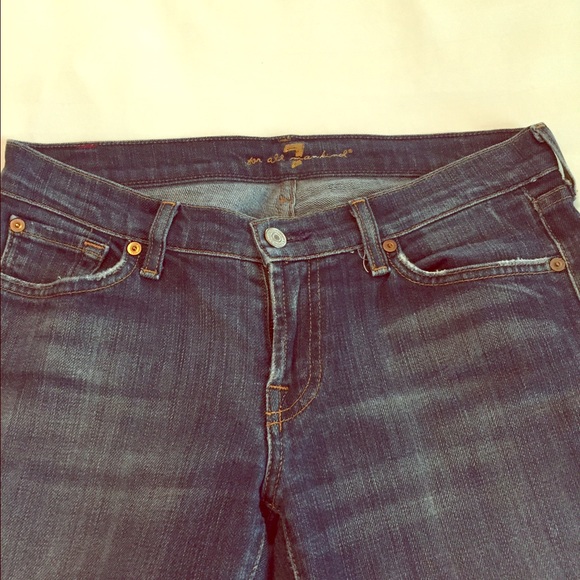 bootcut slim leg jeans