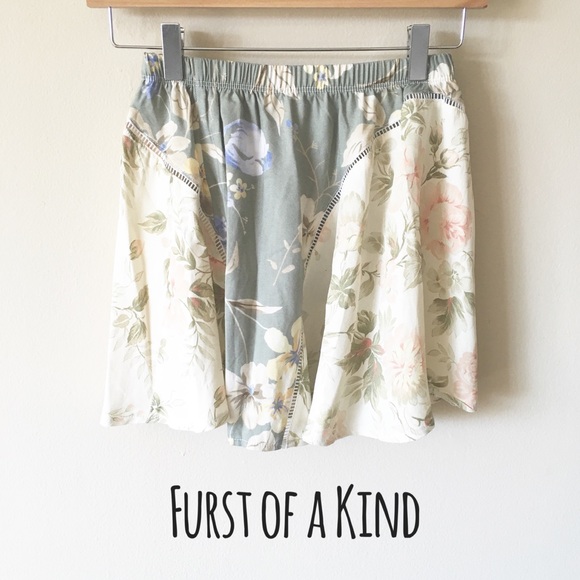 NWOT Furst of a Kind {LF} Floral Mini Skirt
