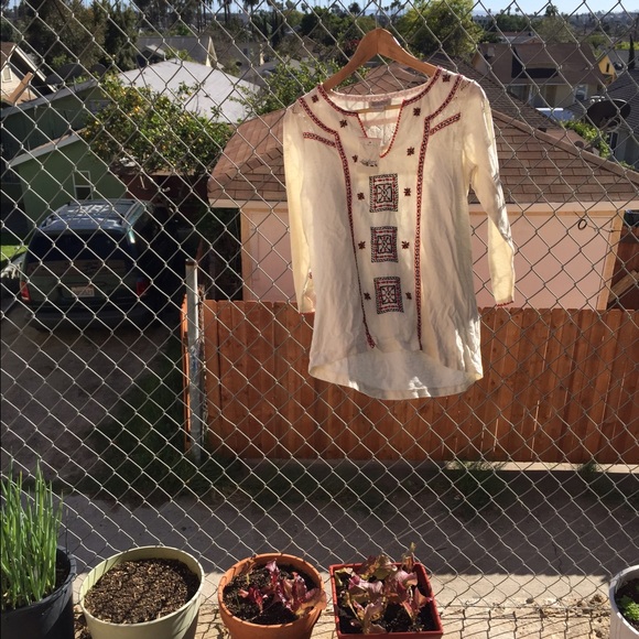 LuckyBrand /Boho style jersey shirts