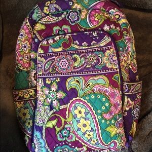 Vera Bradley laptop backpack HEATHER