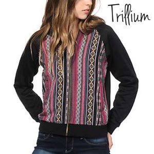 Trillium {Zumiez} Tribal Bomber Jacket
