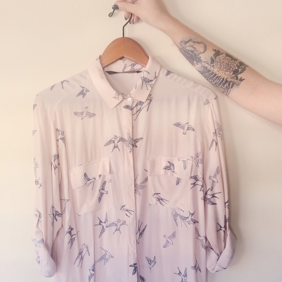 Zara Sparrow Button Down