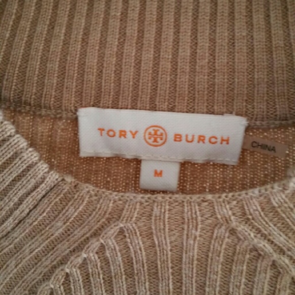 Tory Burch ribbed wool sweater