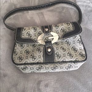 Guess black and gray small bag