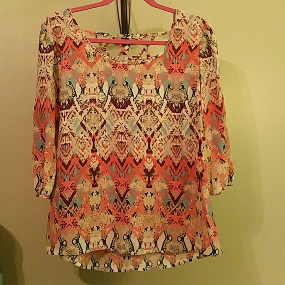 Fun Tunic w/ cutout back