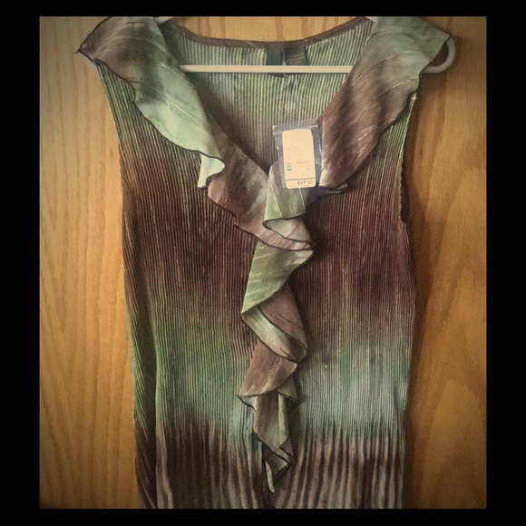 NWT Christopher & Banks sleeveless blouse