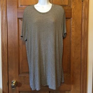 Striped Brandy Melville T-shirt dress