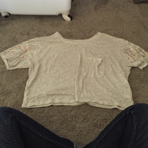 Hollister XS crop top