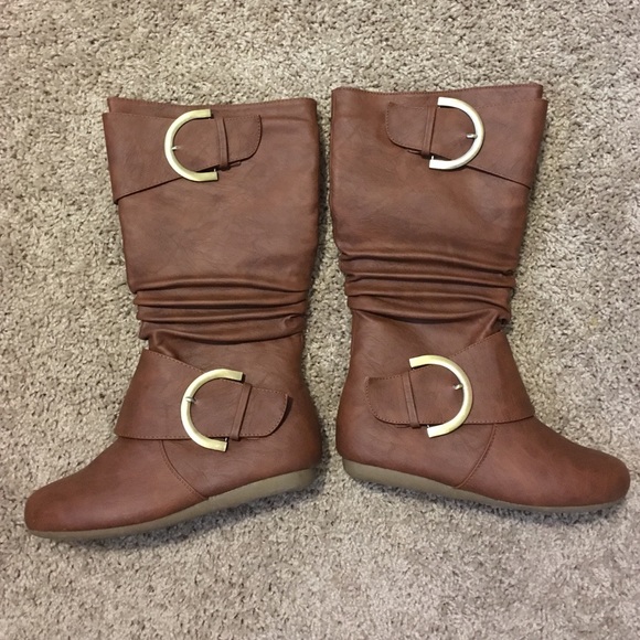 Brown boots