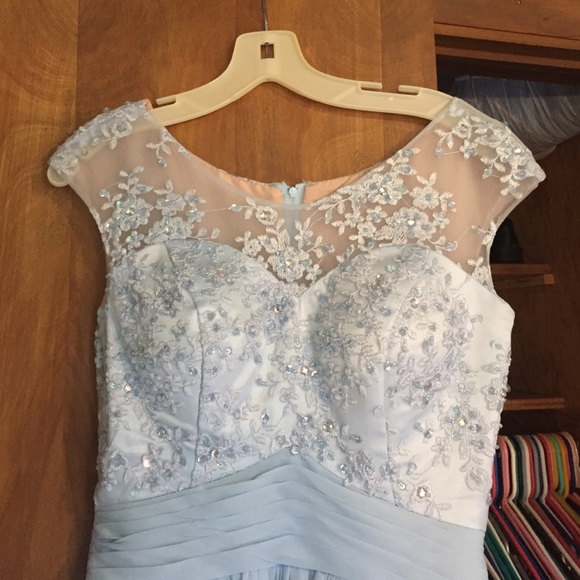 Blue Prom Dress
