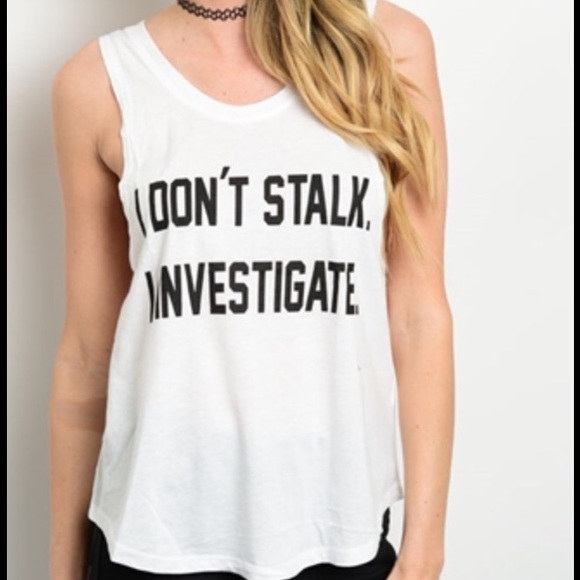 White & Black Tank Top Medium New - Picture 2 of 4