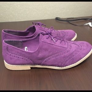 Purple Oxfords