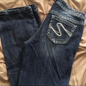Silver Aiko Bootcut Jeans