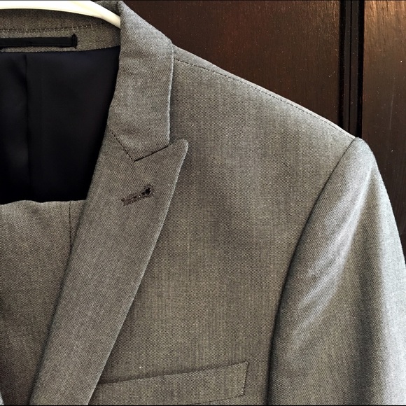 Next • heather grey suit