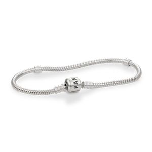 Authentic Sterling Silver Pandora Charm bracelet