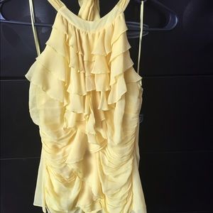 Halter top sunny yellow 🌞